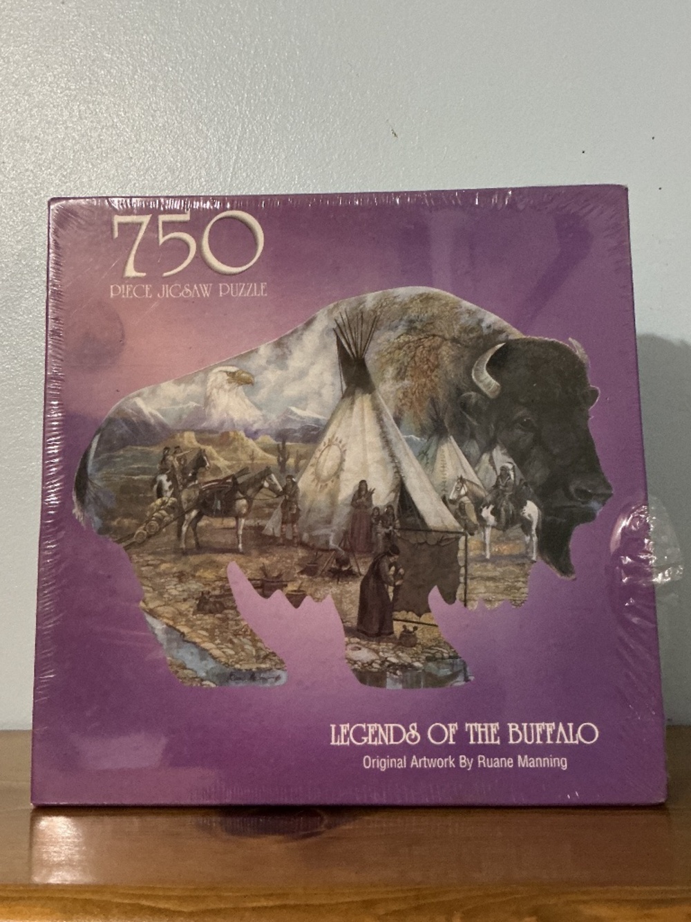 New Vintage LEGENDS OF THE BUFFALO 750 piece Jigsaw Puzzle 🧩